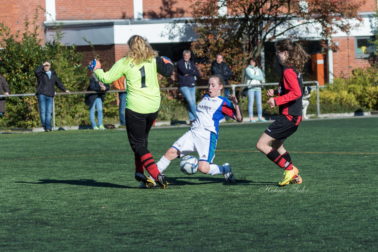 Bild 387 - B-Juniorinnen SV Henstedt Ulzburg - SG Weststeinburg : Ergebnis: 4:0